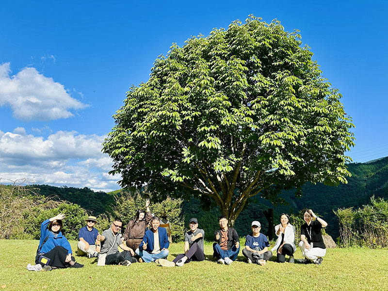 代表团访问德岛县上胜町